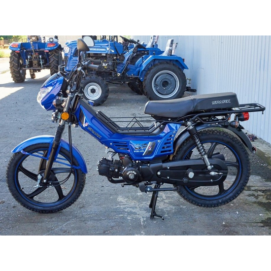 Мопед Spark SP125C-1CFN Синий, фото , изображение 6