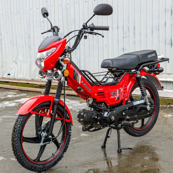 Мопед Spark SP125C-1CFN Красный, фото , изображение 7