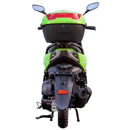 Скутер Spark SP125S-15N Зеленый, фото , изображение 8