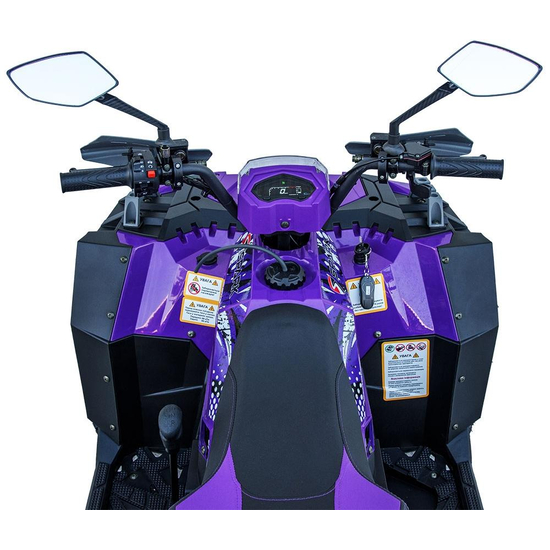 Квадроцикл Spark SP125-11 Фиолетовый, фото , изображение 8