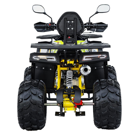 Квадроцикл Spark SP125-15 Желтый, фото , изображение 8