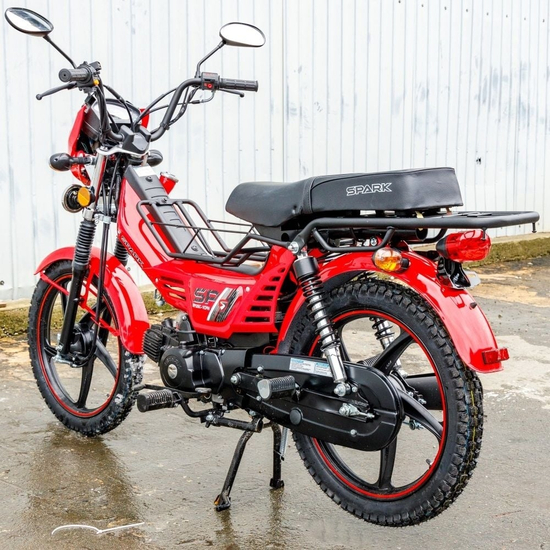 Мопед Spark SP125C-1CFN Красный, фото , изображение 9