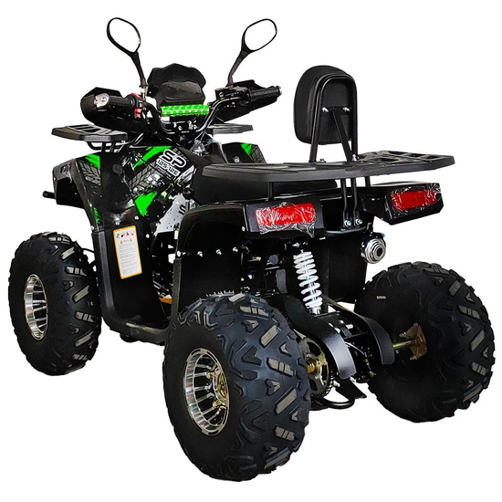 Квадроцикл Spark SP125-12Е Зеленый, фото , изображение 4