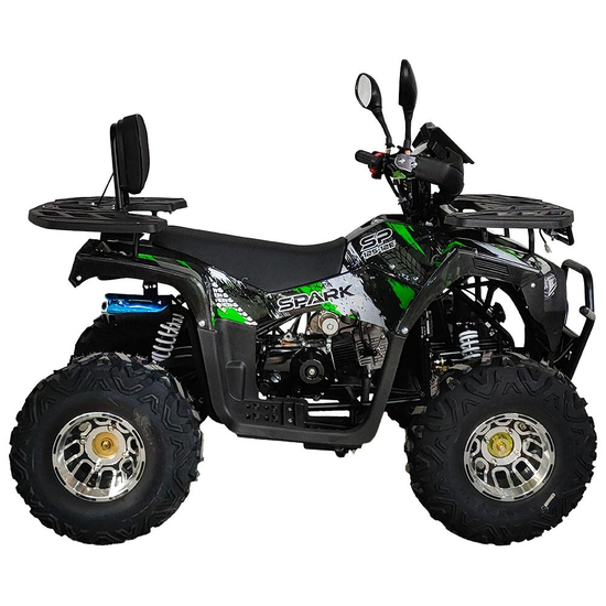 Квадроцикл Spark SP125-12Е Зеленый, фото , изображение 5