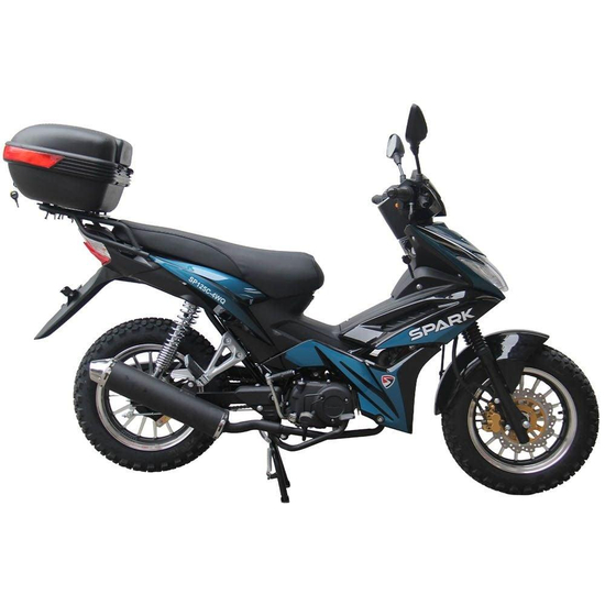 Мопед Spark SP125C-4WQ 2026 Синий, фото , изображение 3