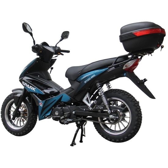 Мопед Spark SP125C-4WQ 2026 Синий, фото , изображение 6