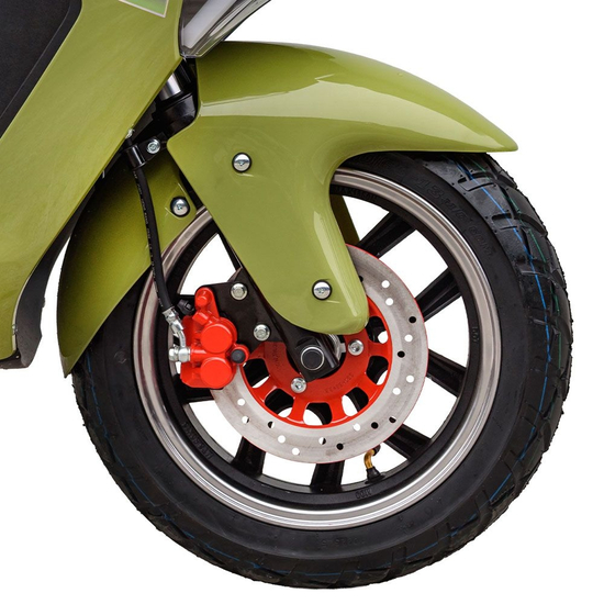 Скутер Spark SP150S-18 Зеленый, фото , изображение 13