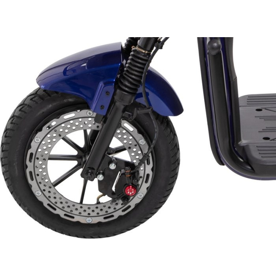 Электровелосипед Crosser Super Max 1200W Синий, фото , изображение 20