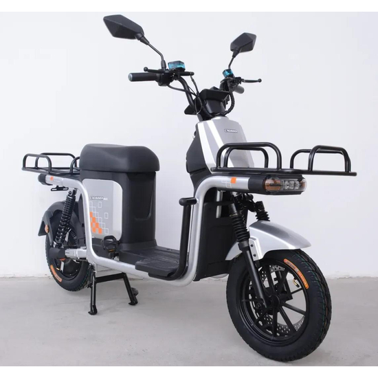 Электровелосипед Crosser Super Max 1200W Серый, фото , изображение 2