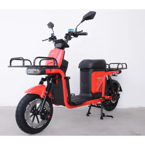 Электровелосипед Crosser Super Max 1200W Красный, фото , изображение 2