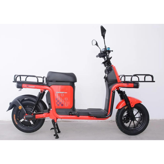 Электровелосипед Crosser Super Max 1200W Красный, фото , изображение 3
