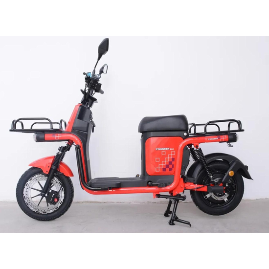 Электровелосипед Crosser Super Max 1200W Красный, фото , изображение 4