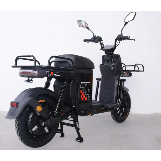 Электровелосипед Crosser Super Max 1200W Черный, фото , изображение 6
