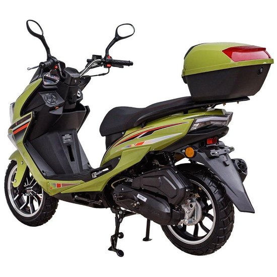 Скутер Spark SP150S-18 Зеленый, фото , изображение 6