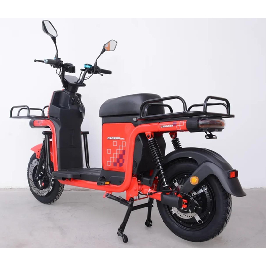 Электровелосипед Crosser Super Max 1200W Красный, фото , изображение 6