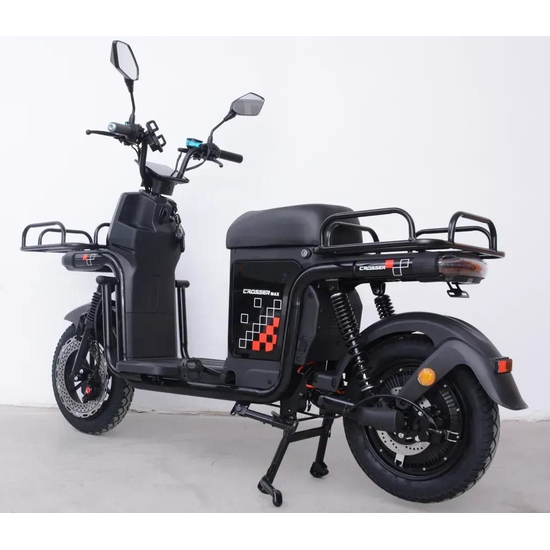 Электровелосипед Crosser Super Max 1200W Черный, фото , изображение 7
