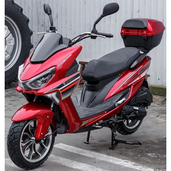 Скутер Spark SP150S-18 Червоний, image , зображення 8