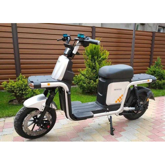 Электровелосипед Crosser Super Max 1200W Серый, фото , изображение 9
