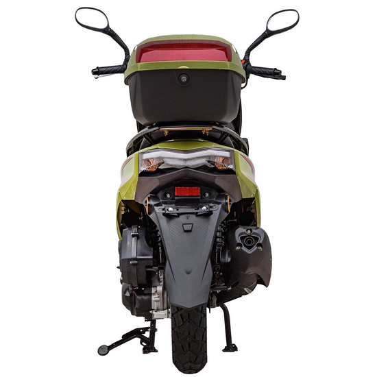 Скутер Spark SP150S-18 Зеленый, фото , изображение 8