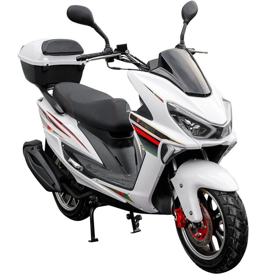 Скутер Spark SP150S-18 Белый, фото 