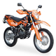 Мотоцикл SHINERAY XY200GY-11B LIGHT ENDURO (Оранжевий), Цвет: Помаранчевий, image 