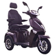 Электроскутер Vista-3 (T408-3) фиолетовый, Цвет: Фиолетовый, Тип двигателя: Бесщеточный электродвигатель постоянного тока, Посадочных мест: 1, фото 