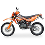 Мотоцикл SHINERAY XY200GY-11B LIGHT ENDURO (Оранжевий), Цвет: Помаранчевий, image , зображення 5