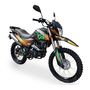 Мотоцикл SHINERAY XY250GY-6C Cross (Помаранчевий з зеленим), Цвет: Помаранчевий з зеленим, image 