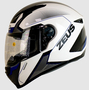 Мотошлем ZEUS ZS-811 WHITE AL6 BLUE, фото , изображение 2