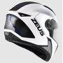 Мотошлем ZEUS ZS-811 WHITE AL6 BLUE, фото , изображение 3