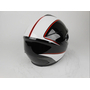 Мотошлем FXW HF-122 SOLID BLACK-WHITE, Цвет: Черно-белый, фото , изображение 5