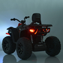Детский электроквадроцикл Bambi M 4624EBLR-2-3, Цвет: Чёрно-красный, фото , изображение 7