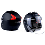 Мотошлем MotoTech 858 Черный матовый, Цвет: Черный матовый, фото , изображение 3