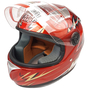 Мотошлем MotoTech HF-909 Детский Красный, Цвет: Красный, фото , изображение 3