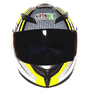 Мотошлем MotoTech 111 №28, Цвет: Серебристый/Желтый/Белый, фото , изображение 2