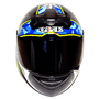 Мотоциклетный шлем MotoTech 111 №4, Цвет: Чёрно-желтый, фото , изображение 2