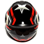 Шлем для мотоцикла MotoTech 111 №2, Цвет: Чёрно-красный, фото , изображение 3