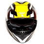 Мотошлем MotoTech  K3 №1 с LED подсветкой, Цвет: Серебристый, фото , изображение 2