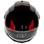 Мотошлем MotoTech 858 Черный глянец, Цвет: Черный глянец, фото , изображение 4