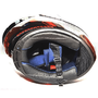 Мотошлем MotoTech 111 №27, Цвет: Черный/Красный/Серебристый, фото , изображение 4