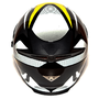 Мотошлем MotoTech  K3 №1 с LED подсветкой, Цвет: Серебристый, фото , изображение 4