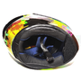 Мотошлем MotoTech 111 №15, Цвет: Жёлтый с голубым, фото , изображение 4