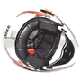 Мотошлем MotoTech OP-01 FISH ME LUCK, Цвет: Белый, фото , изображение 5