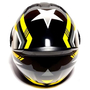 Шлем для мотоциклиста MotoTech 111 №10, Цвет: Желтый, фото , изображение 3