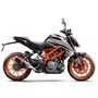 Мотоцикл KTM Duke 390 Серый, Цвет: Серый, фото , изображение 3