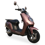 Электроскутер Fada NiO 2000W (Li-Ion) бронзовый, Цвет: Бронзовый, Тип двигателя: Интегрированный в заднее колесо бесщеточный электродвигатель постоянного тока, Посадочных мест: 2, фото 